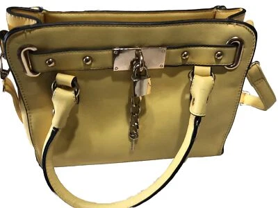 Charming Charlie Yellow Purse Handbag Medium Size - Image 1 of 4