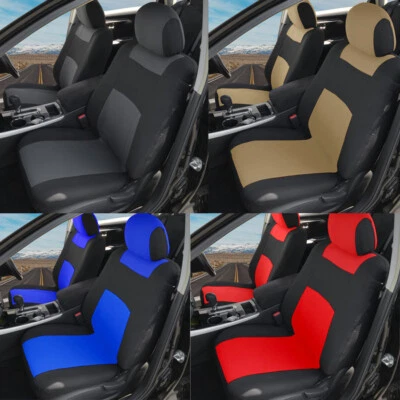 For Jeep Grand Cherokee Wrangler Car Seat Covers Front Rear Cushion Protectors - Image 1 of 4