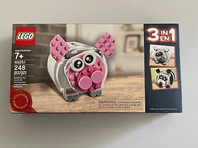 LEGO Creator 40251 Mini Piggy Bank 3-in-1 set Limited Edition 248 pcs 2017 NEW! - Image 1 of 4
