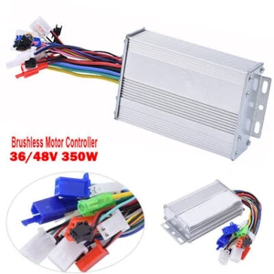 For Electric Bicycle Scooter 36V/48V E-Bike 350W Brushless DC Motor Controller - Picture 1 of 6