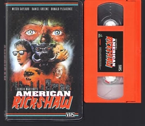 American Rickshaw (VHS Clamshell) 1989 Horror - Sergio Martino - New Not Sealed - Picture 1 of 2