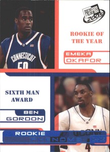 2005 Press Pass Blue #42 E.Okafor/B.Gordon