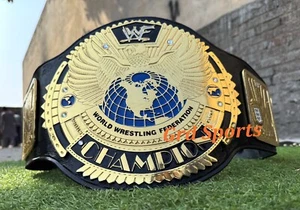 Cinturón de campeonato de lucha de peso pesado Big Eagle con logotipo de rasguño 4 mm enchapado en zinc - Imagen 1 de 6