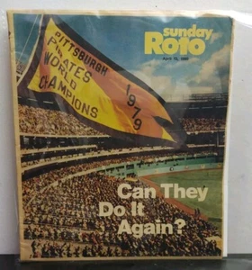 Pittsburgh Pirates 1979 World Champions, Pittsburgh Press Sunday Roto Magazine - Picture 1 of 3