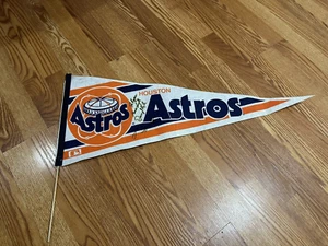 Darryl Kile and Jeff Bagwell Signed Autographed Houston Astros Pennant - 1991. - Picture 1 of 10