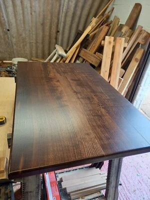 Brand New Hand made Stained Ash Coffee Table - Image 1 of 4