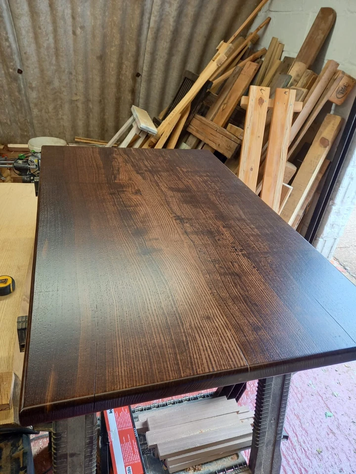 Brand New Hand made Stained Ash Coffee Table - Image 1 of 4