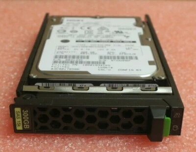Fujitsu 300GB 2.5" SAS 12Gb/s 15K Enterprise Hard Drive HDD S26361-F5583-L530 - Image 1 of 4