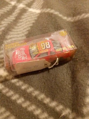 Coche diecast Racing Champions Coca-Cola 600 Program 1998 #98 nuevo en caja sellado Foto 1 de 4