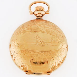 Waltham 18 Size Gold Filled Hunter Case HC Mod 1883 Circa 1907 Great Case 55mm - Picture 1 of 7