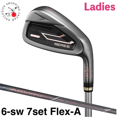 HONMA BERES 09 Ladies Black 2024 Iron #6-sw 7 Set ARMRQ FX Flex A Japan LTD MTO - Image 1 of 4