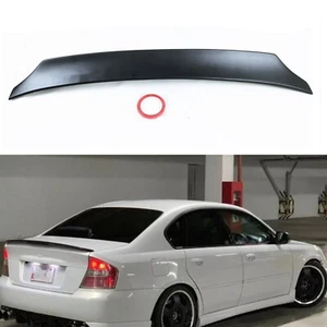 Rear Trunk Spoiler Wing Lip For Subaru Legacy 2005 2006-2008 Fiberglass 1PC - Picture 1 of 7