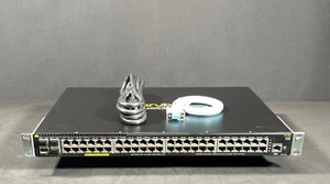 Aruba JL262A 2930F 48xG PoE+ 4 SFP Network Managed Switch - Same Day Shipping - Picture 1 of 5