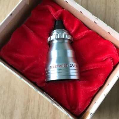 Vintage f/1.9 ELGEET CINEMATAR TELEPHOTO LENS For Brownie Very Nice!! - Image 1 of 4