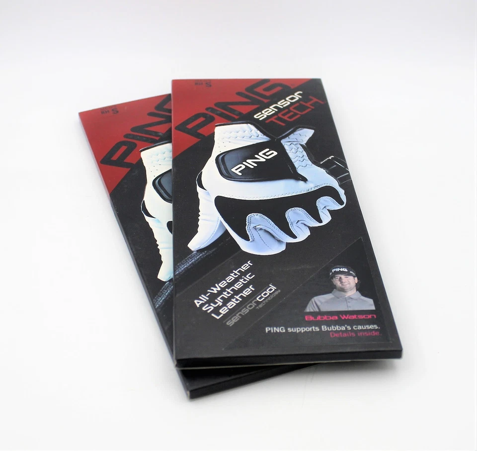 Guantes de golf 2 Ping Sensor Tech para todo clima para hombre diestros pequeños para golfista LH Foto 1 de 1