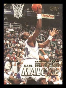 1997-98 Fleer #32 Karl Malone Utah Jazz Basketball Card MVP All Star ID:24612 - Picture 1 of 2