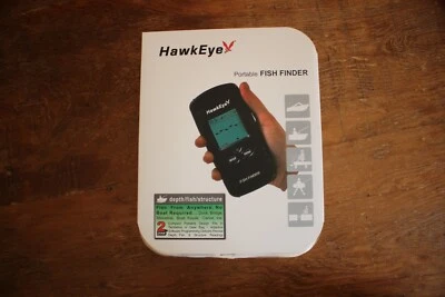 HawkEye F33P Negro USB 2.3" Pantalla de Retroiluminación Sin Deslumbramiento Buscador de Peces Portátil Foto 1 de 4