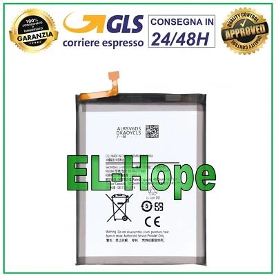 BATTERIA EB-BA217ABY PER SAMSUNG GALAXY A21S SM-A217 F 5000 mAh PARI ORIGINALE