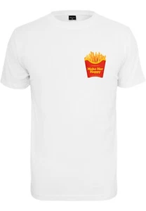 Mister Tee Men's T-shirt Crew Neck Make Her Happy White - Picture 1 of 2