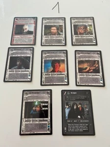 Star Wars CCG Lot Rares Endor Death Star 2 Palpatine Luke Han Leia - Zdjęcie 1 z 1