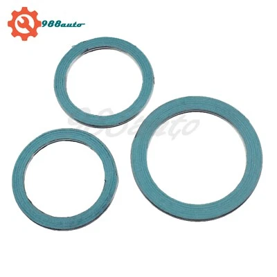 For Lexus IS300 2001-2005 Exhaust Pipe Gasket 3PCS 90917-06046 90917-06076 New - Image 1 of 4