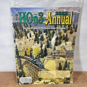 2022 HOn3 ANNUAL - Narrow Gauge Modeling BRAND NEW BOOK White River Productions - Picture 1 of 2