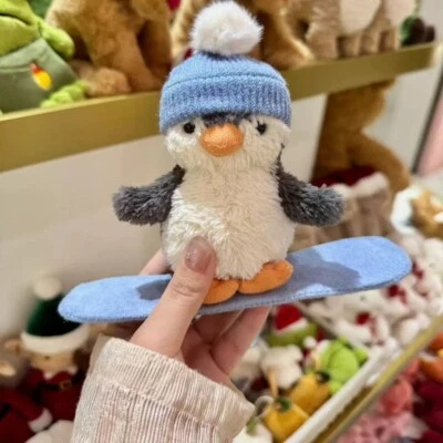 Jellycat Peanut Penguin Plush - Brand New on Snowboard, Authentic with Tags - Image 1 of 4