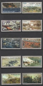 2011-2015 US Civil War Anniversary Single Set SC 4522 thru 4981 MNH - Picture 1 of 2