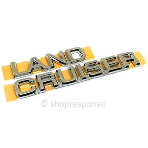 JDM Toyota 02-09 Lexus GX470 Land Cruiser Prado J120 Rear LAND CRUISER Emblem - Bild 1 von 2