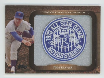 Tom Seaver 2009 Topps Historical Commemorative Patch #LPR-39 New York Mets - Image 1 of 3