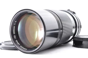 Canon LENS FD 200mm F/4 "Asis" From Japan - Picture 1 of 13