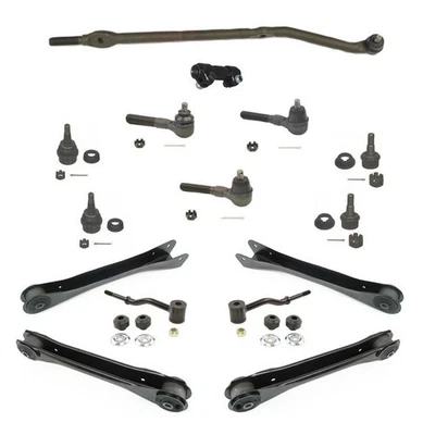 Fits 91-01 Jeep Cherokee Drag Link Tie Rod Ball Joints Kit Steering & Suspension - Image 1 of 4