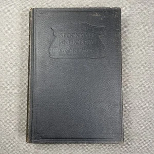 Spoon River Anthology by Edgar Lee Masters 1930 Hardcover - Picture 1 of 12