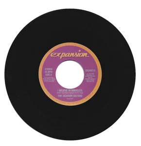 Jackson Sisters I Believe In Miracles 7Inch & Ext Modern Soul/Disco Listen - Picture 1 of 2