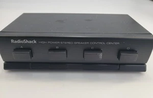 Radio Shack 40-244 Centro de Control Estéreo de Alta Potencia Selector de Altavoces de 4 Vías, Usado - Imagen 1 de 12