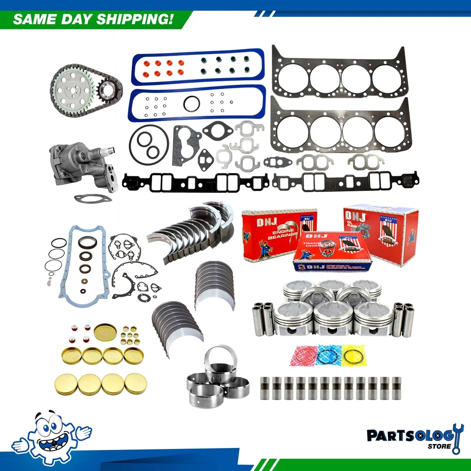 DNJ EK3103GM Master Engine Rebuild Kit For 87-95 Chevrolet Blazer 5.7L OHV - Image 1 of 4