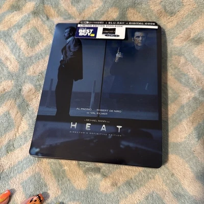 Heat 4K UHD Blu-ray SteelBook - 3 Discs. EXTREMELY RARE* OOP! READ*** - Image 1 of 4