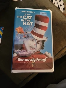 Dr. Seuss' The Cat in the Hat [2003 Film] (2004 Clamshell VHS ) - Picture 1 of 3