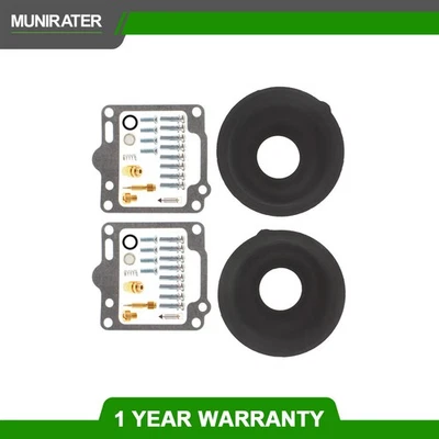 Kit de reparación de carburador diafragma émbolo para Yamaha XV750 Virago1988-1997 Foto 1 de 4