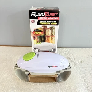 Robotwist Agarre Automático Manos Libres Eléctrico Abridor de Tarros Botón Fácil de Tocar - Imagen 1 de 12