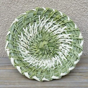 Native American Basket-Papago/Tohono O’odham Traditional Handmade Basket - Picture 1 of 3