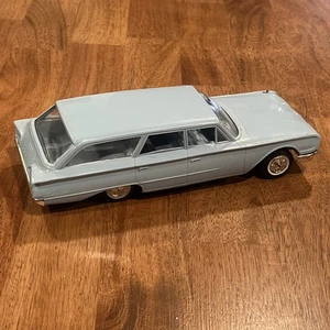 Vintage Hubley 1960 Ford Country Sedan Station Wagon Dealer Promo Car Blue - Picture 1 of 16