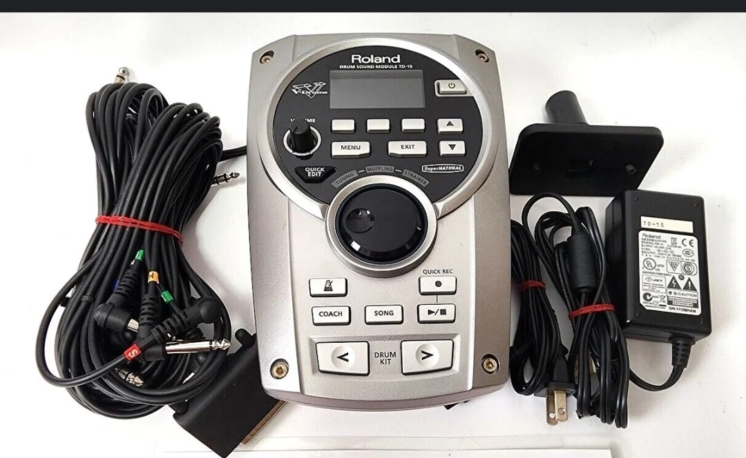 美品 Roland TD-15 音源 モジュール ② RolandTD-15音源モジュール