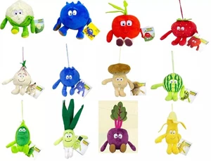 Juguete de peluche suave Goodness Gang Super Foodz para frutas vegetales 6"-10" tierno nuevo regalo - Imagen 1 de 23