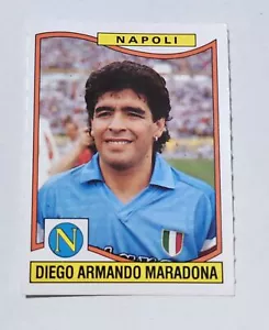 Calciatori Panini 1990-91 figurina Maradona nuova con velina, bordo seghettat... - Foto 1 di 4