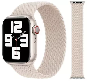 Oryginalna bransoletka Apple Pleided Solo Loop 38/40/41mm rozmiar 5 Starlight - Zdjęcie 1 z 1