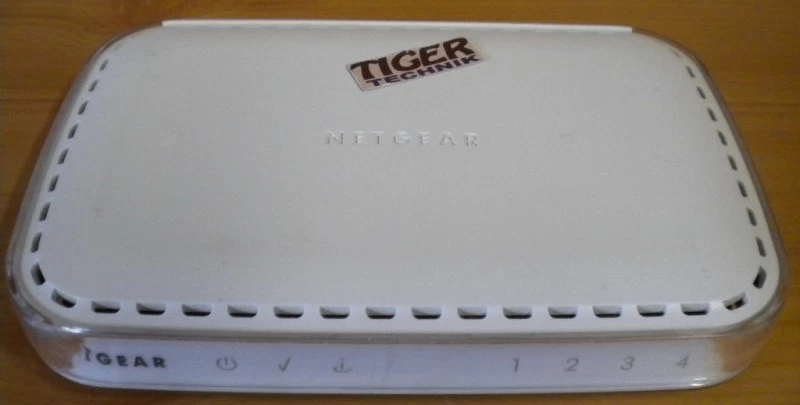 Netgear DG834B v3 ADSL Firewall Router RJ-45 4x LAN* nw442 - Bild 1 von 1