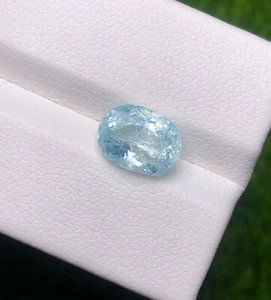 Rodamiento de cobre natural turmalina paraiba de 2,78 quilates - Imagen 1 de 3