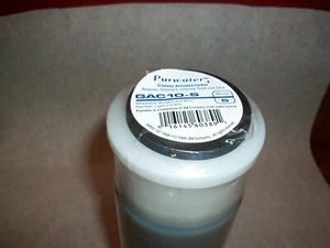 Granular Activated Carbon Water Filter 10 inch 5 Micron GAC10-S--Sealed-FREE Shp - Picture 1 of 2