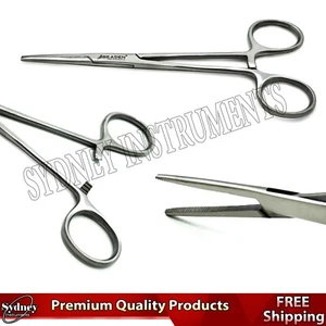 Dental Kelly Forceps Straight Surgical Hemostat Clamp Locking Pliers - Bild 1 von 6